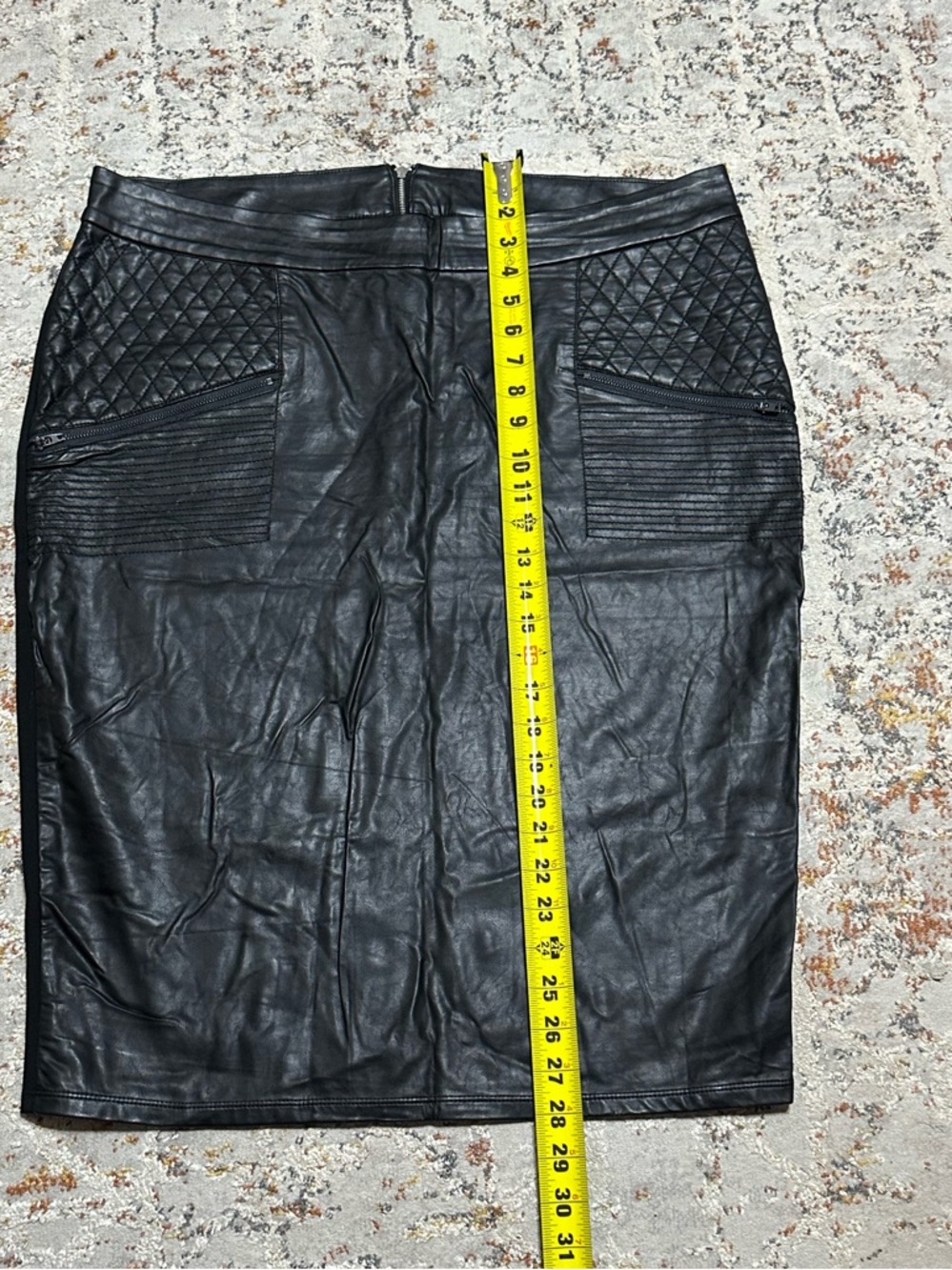 Rebel Wilson for Torrid faux leather skirt size 2X black - Picture 6 of 11